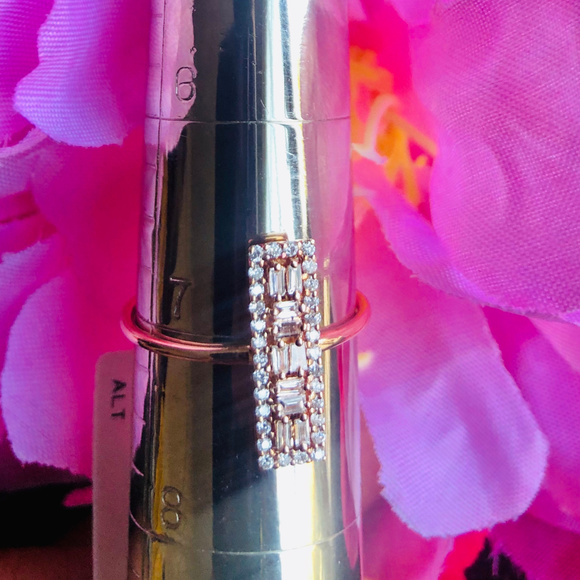 14K Rose Gold 0.30 Carat (ctw) Round Diamond Ladie - Picture 4 of 6